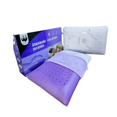 ALMOHADA MORADO CON AROMA LAVANDA