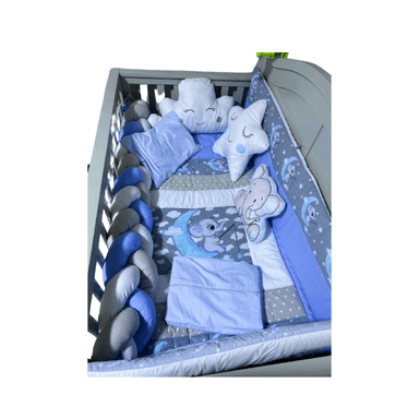 SET CUNA ALGODÓN MULTICOLOR