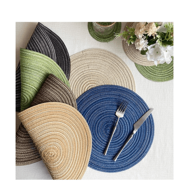 PACK DE 8 INDIVIDUALES ELEGANTES