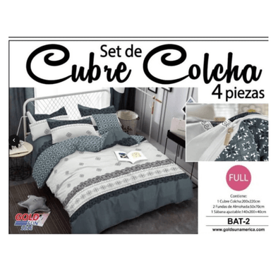 FUNDA PLUMÓN GOLDSUN 2 PLAZAS ALGODÓN