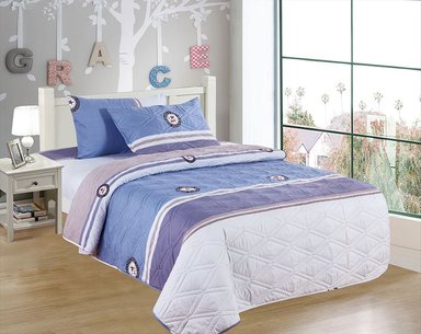 CUBRECAMA CASATEX 1.5 PLAZAS ALGODÓN KIDS