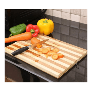 TABLA DE PICAR COCINA BAMBÚ 22X32X1.8 CM