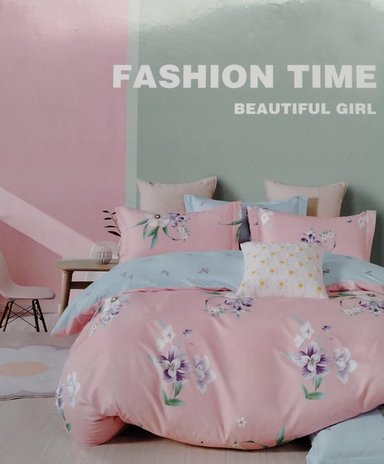 SET SÁBANAS QUEEN PALO ROSA