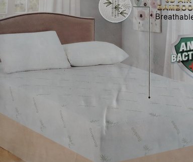 PROTECTOR COLCHON CASATEX QUEEN BLANCO HUMO ACOLCHADO IMPERMEABLE