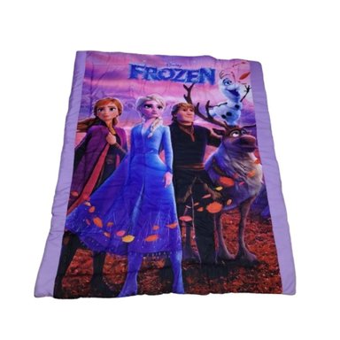 EDREDÓN CUTE ALGODÓN LILA SUBLIMADO FROZEN