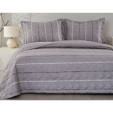 CUBRECAMA VENNEZIA 2 PLAZAS 5 PIEZAS CALIFORNIA