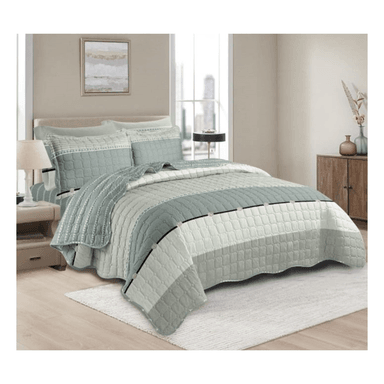 CUBRECAMA GOLDSUN 2 PLAZAS 7 PIEZAS