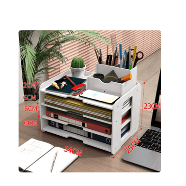 ESTANTE BLANCO ORGANIZADOR ARCHIVOS