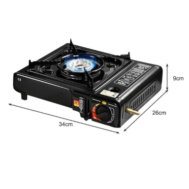 COCINA NEGRO DUAL PORTATIL - 5