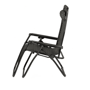 SILLA PLEGABLE PORTATIL CAMPING PLAYA UNICO GRIS OSCURO - 3