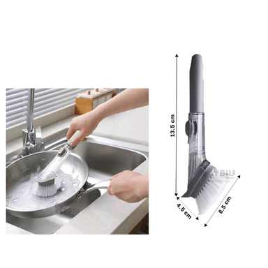 CEPILLOS CON DISPENSADOR DE JABON