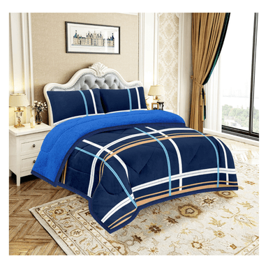 COBERTOR CON CARNERO EN 3 PIEZAS GOLDSUN