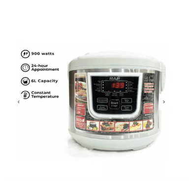 OLLA MULTIFUNCIONAL ELECTRICA DIGITAL Y VAPORIZADOR DE ALIMENTOS RAF