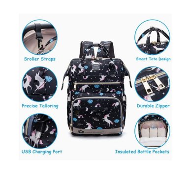 MOCHILA PAÑALERA PARA BEBÉ - 6