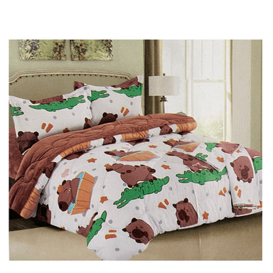 EDREDÓN TELA CON PIEL DE ÁNGEL KIDS 5 PIEZAS 2PLZ