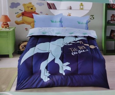 EDREDÓN ACOLCHADO + JUEGO DE SÁBANAS KIDS