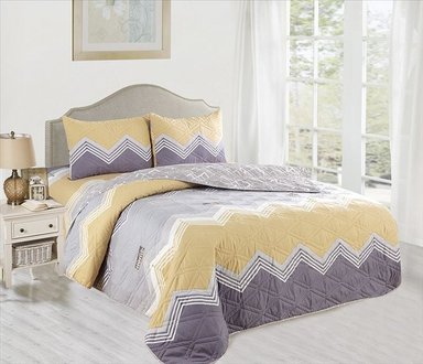 CUBRECAMA CASATEX DE 3 PIEZAS 2 PLAZAS