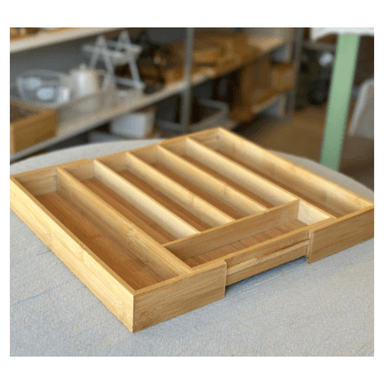 PORTA CUBIERTO DE BAMBÚ EXTENDIBLE