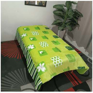 EDREDÓN PIEL DE DURAZNO CON CARNERO