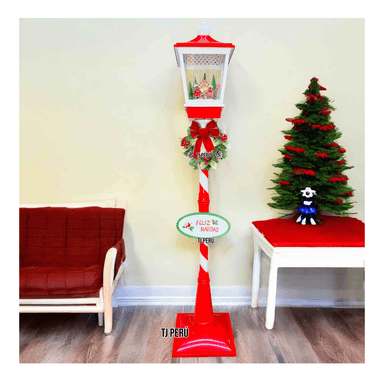 FARO NAVIDEÑO CASA DE PAPA NOEL