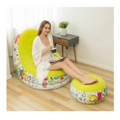 PUFF INFLABLE CON POSAPIES
