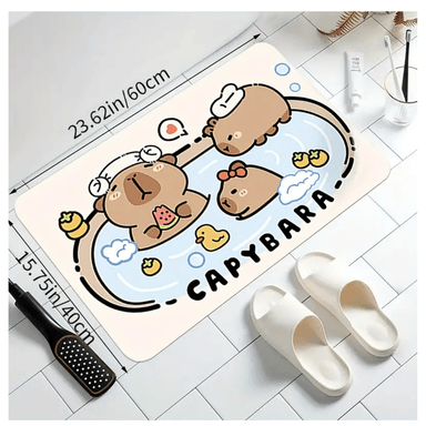 ALFOMBRA CAPIBARA ANTIDESLIZANTE