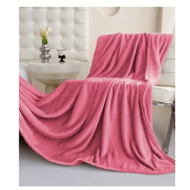 MANTA PIEL DE DURAZNO  2 PLZ