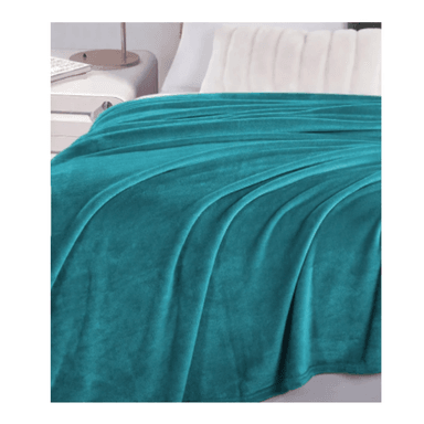 MANTA PIEL DE DURAZNO CON CARNERO 2 PLZ