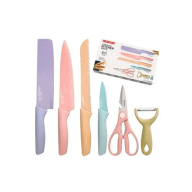 SET DE CUCHILLOS DE COCINA 6 PIEZAS