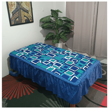 CUBRECAMA CON BLONDA 1 PIEZA EN 2 PLAZAS