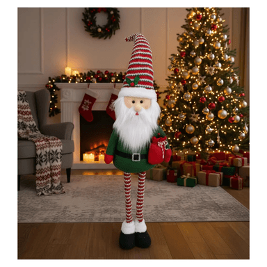 PATILARGA NAVIDEÑOS CON DISEÑO DE DUENDE O ELFO