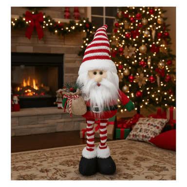 PATILARGA MUÑECO DE PAPA NOEL