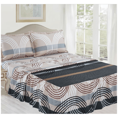 JUEGO DE SÁBANAS CON BLONDA CASATEX KING