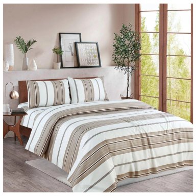 JUEGO DE SÁBANAS CASATEX CON DISEÑO DE 1.5 PLAZAS