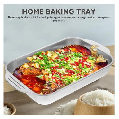 BANDEJA DE ACERO INOXIDABLE