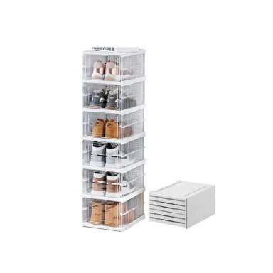 ORGANIZADOR DE ZAPATOS 6 NIVELES TRANSPARENTE