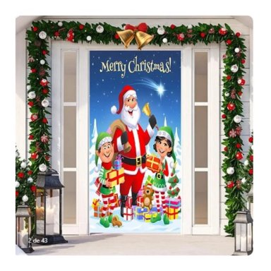 FUNDA DE PUERTA NAVIDEÑO