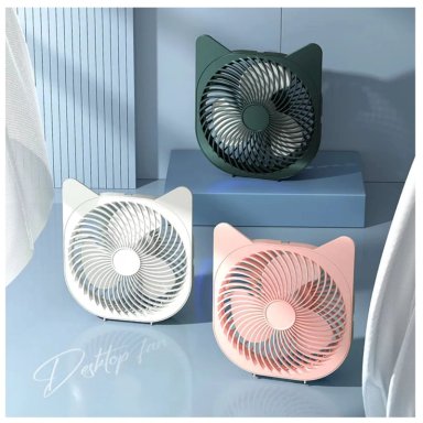 VENTILADOR GATITO DE ESCRITORIO USB
