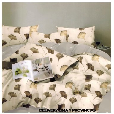 EDREDÓN GOLDSUN TELA CON TELA ACOLCHADO 2 PLZ