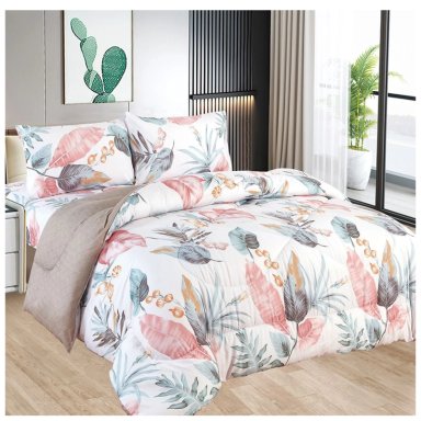 EDREDÓN CASATEX TELA CON TELA EN QUEEN