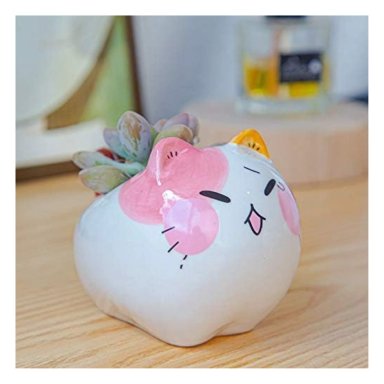 MACETAS DE CERAMICA CON FORMA DE GATITO - 3