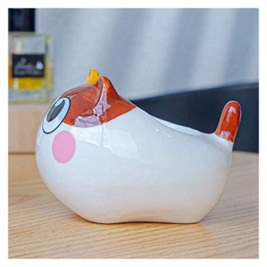 MACETAS DE CERAMICA CON FORMA DE GATITO - 4
