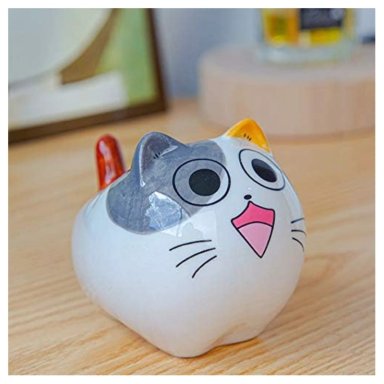 MACETAS DE CERAMICA CON FORMA DE GATITO - 7
