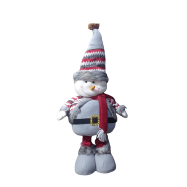 PATILARGA NAVIDEÑO CON DISEÑO A MUÑECO DE NIEVE