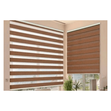 PERSIANAS DE COLOR CAFE DE 180 X 120 CM