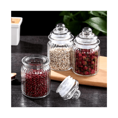 FRASCO DE VIDRIO CON TAPA DE 1020 ML