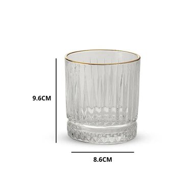 JUEGO DE 6 VASOS PARA WHISKY