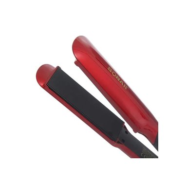 PLANCHADORA DE CABELLO ELEGANTE ROJO SONAR