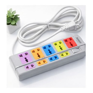 EXTENSIÓN ELÉCTRICA DE 9 TOMAS