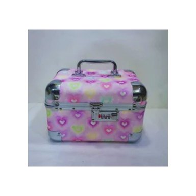 MALETÍN DE CORAZONES PORTACOSMETICOS